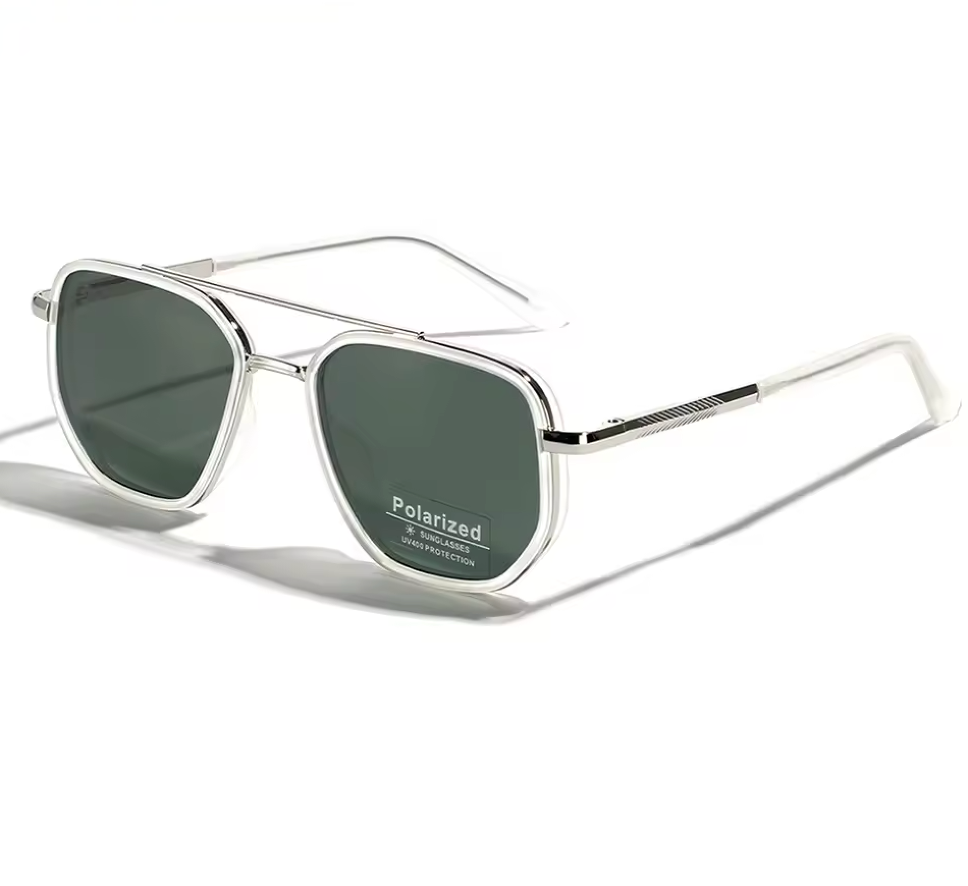 Classic Metal Frame Polarized Sunglasses